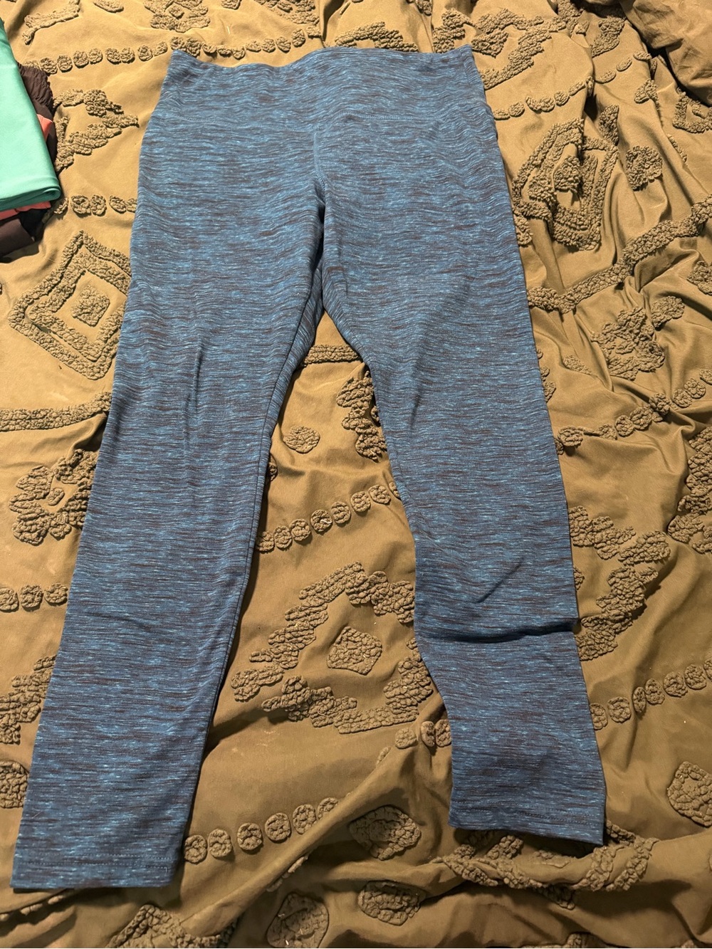 Athletic Works Blue Heather Leggings